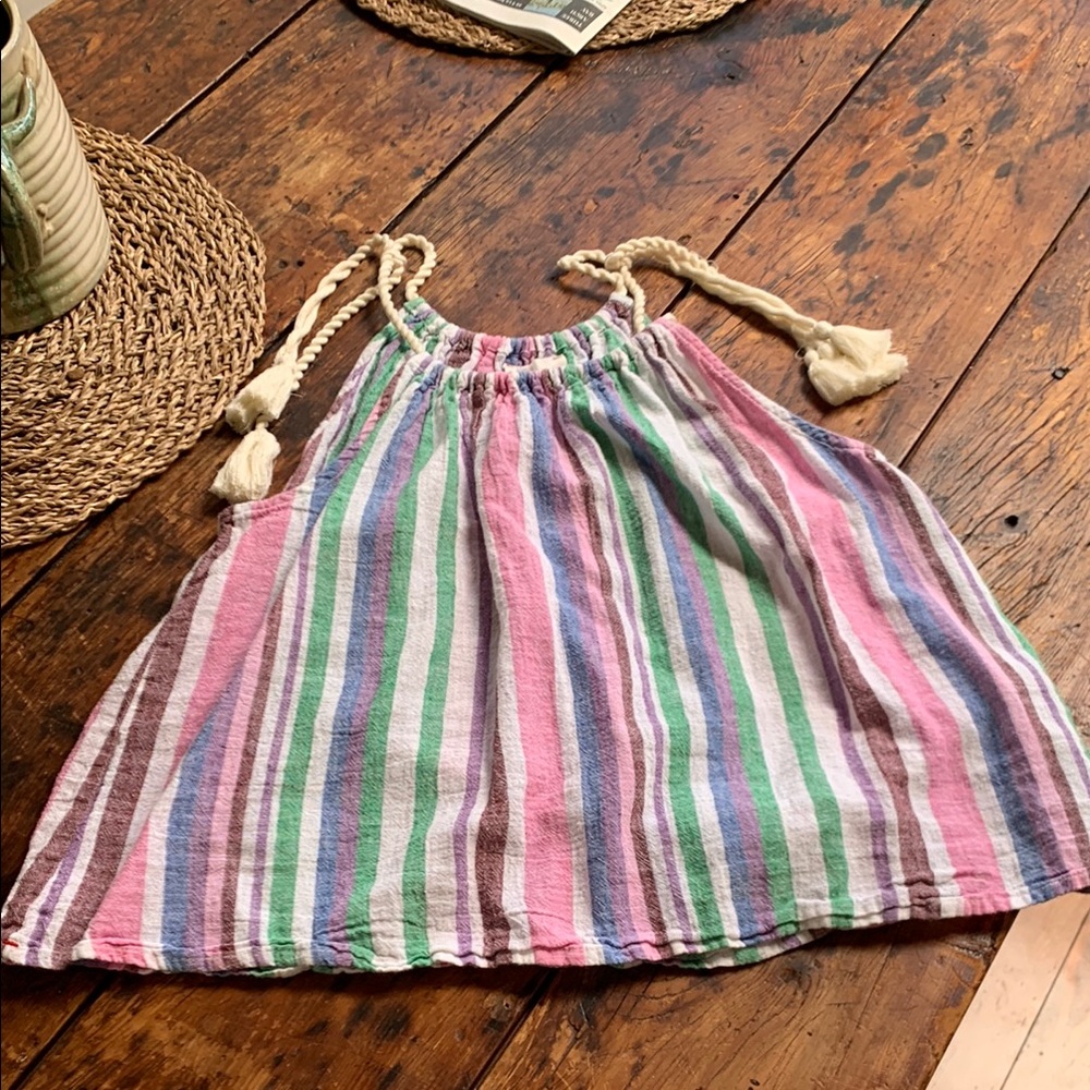 XIRENA Striped Multicolor top.